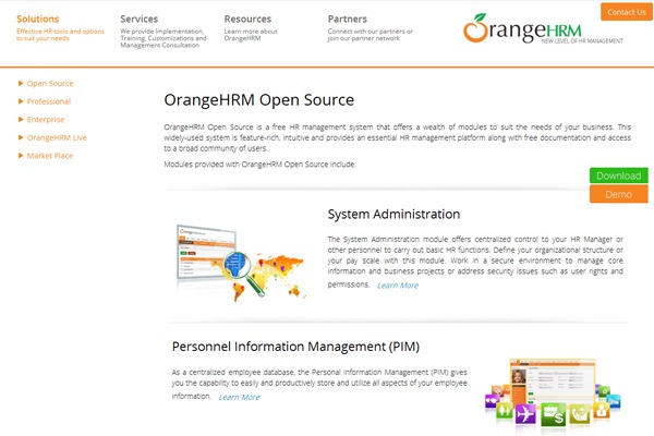 phần mềm nhân sự Orange HR